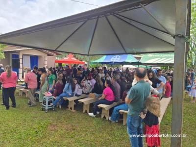 Rio Bonito do IguaÃ§u - Festa N.S. Aparecida atraÃ­ FiÃ©is em Barra Mansa do IguaÃ§u
